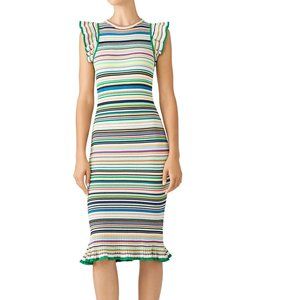 Milly - Rainbow Striped Sheath